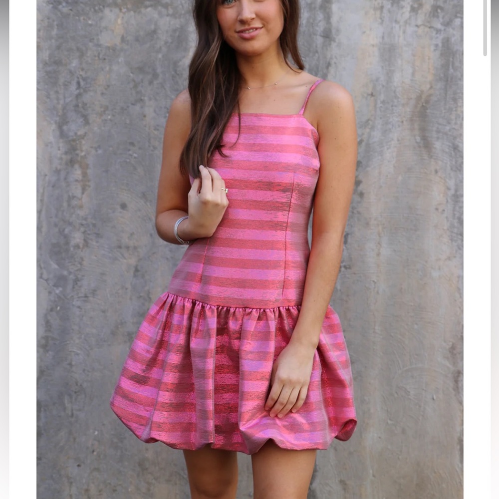 NWT Corey Lynn Calter Lita Dress Raspberry